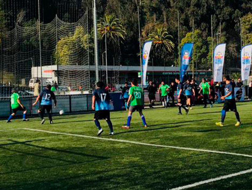 Viña del Mar: 18 equipos participaron en la primera fecha del torneo Fútbol Maestro