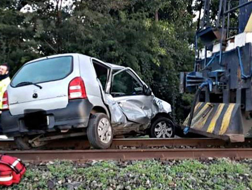 Muere profesor del Liceo San José luego de chocar contra un tren