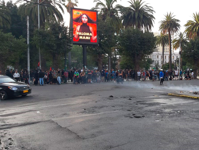 Valparaíso: Marcha culminó con enfrentamientos