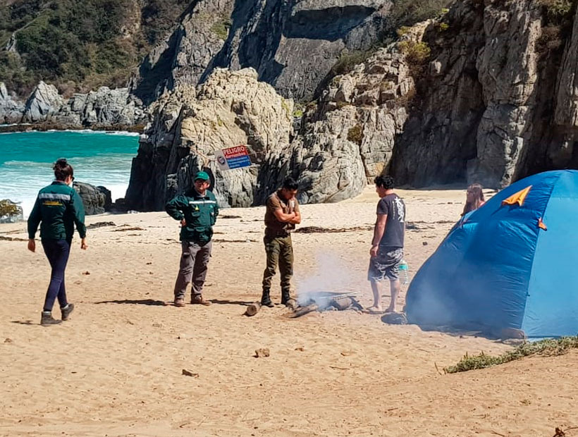 Valparaíso: Se han cursado 14 multas en operativos de fiscalización en Laguna Verde