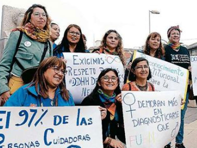 “Madres cuidadoras” solicitan ser reconocidas constitucionalmente