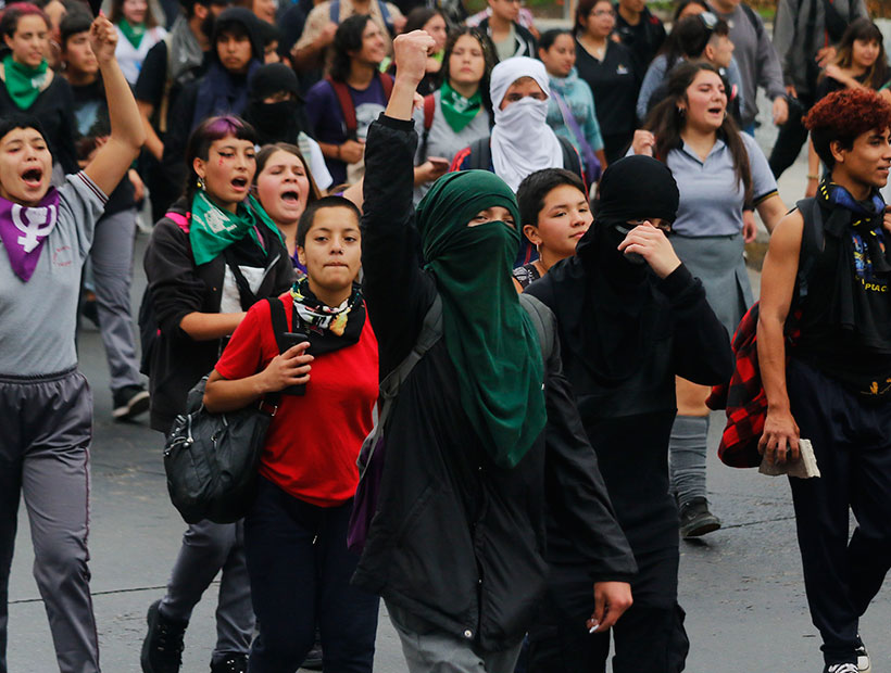 Se registraron movilizaciones en distintas comunas del Gran Valparaíso