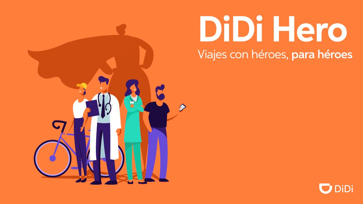 DiDi lanza DiDi Hero, su servicio exclusivo para movilizar a trabajadores de la salud