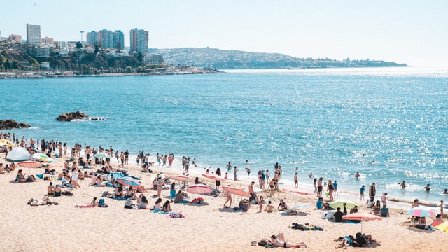 Viña del Mar: Caleta Abarca es la primera playa habilitada de la temporada