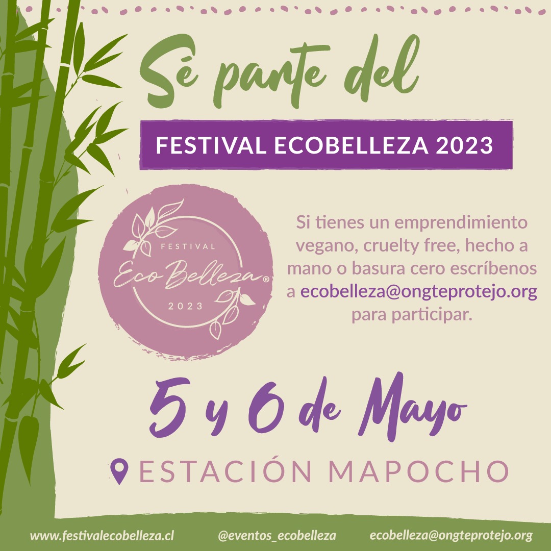 Festival Ecobelleza regresa a Estación Mapocho: convocatoria  de emprendimientos sustentables ya está abierta