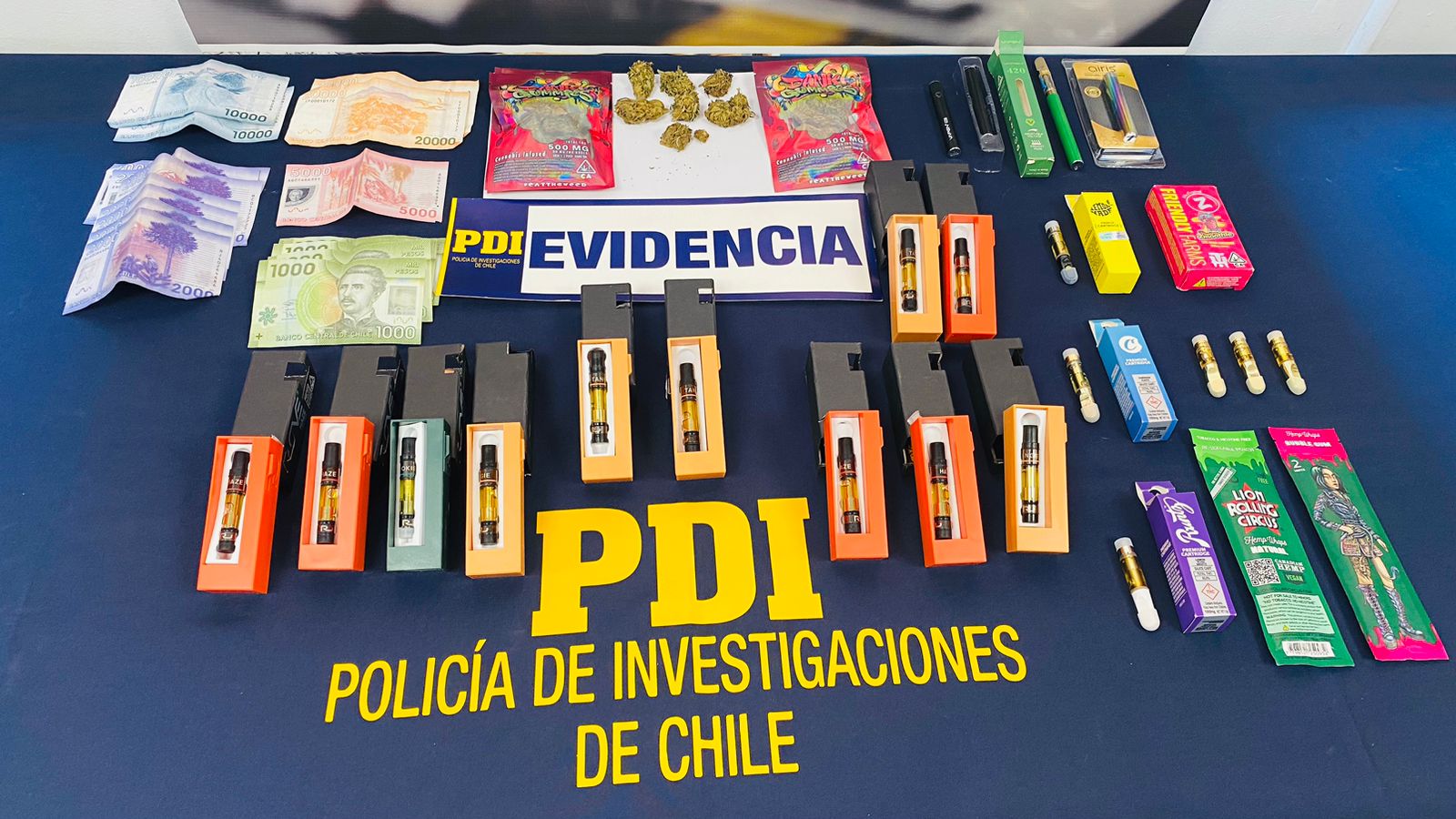 PDI detiene en Quillota a mujer que vendía droga por red social