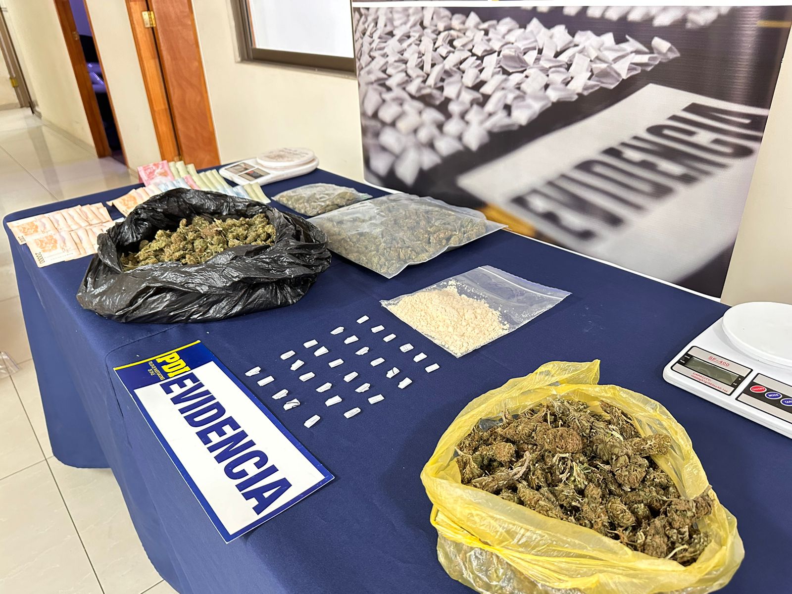 PDI detiene en La Ligua a clan familiar dedicado al tráfico de drogas