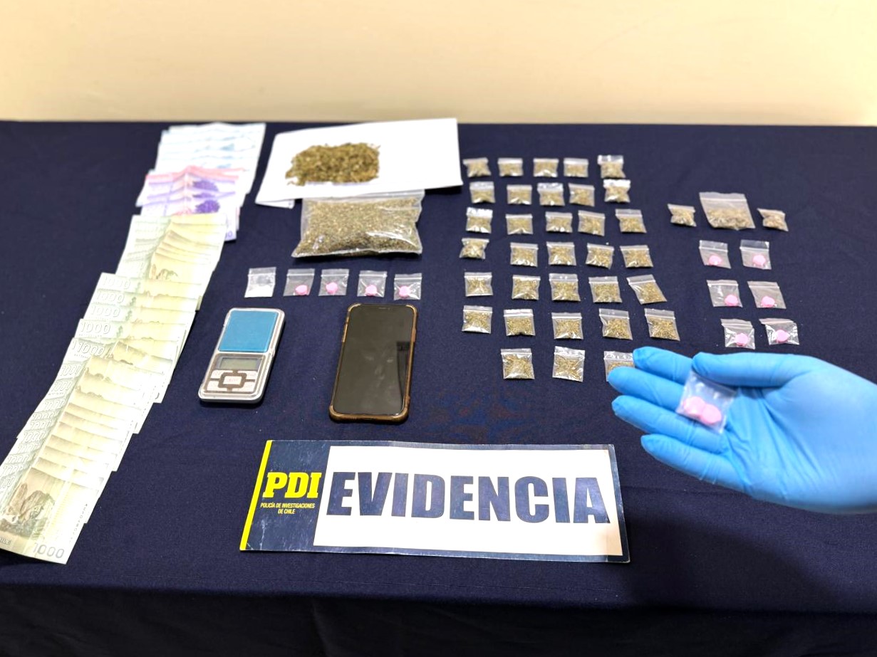 PDI LA LIGUA DETIENE A SUJETO POR MICROTRÁFICO DE DROGAS